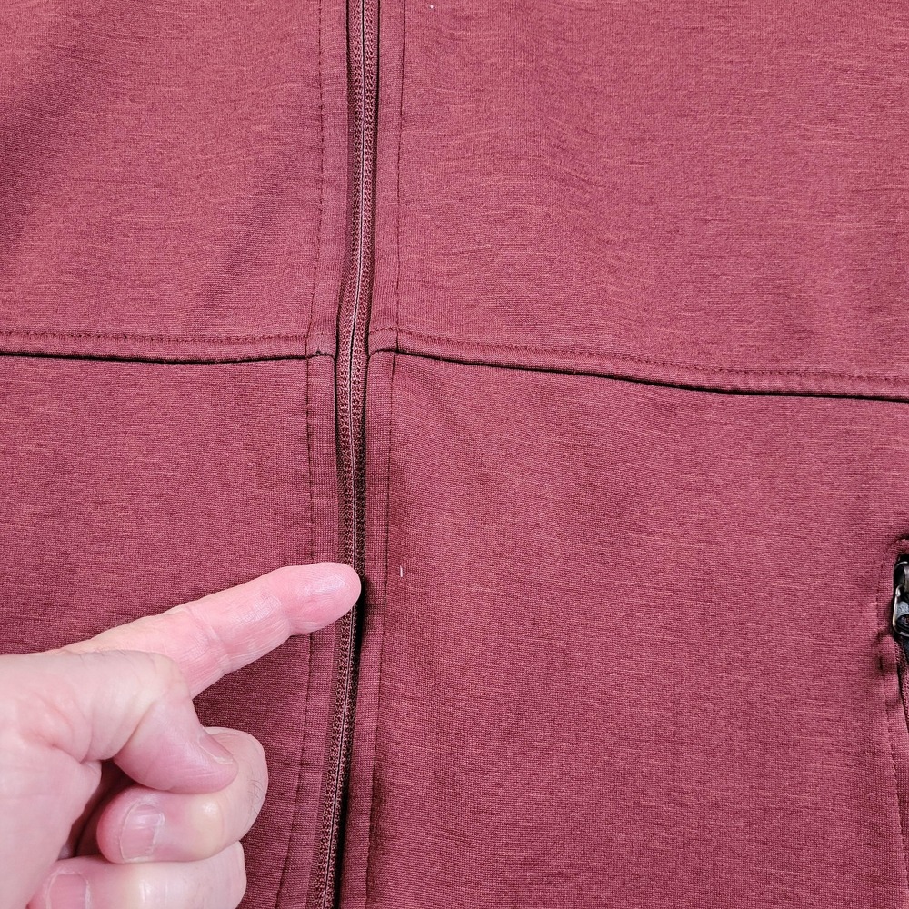 North Face Jacket Mens Large Full Zip Softshell Outdoor Layer Fleece‎ Lined - Picture 8 of 11